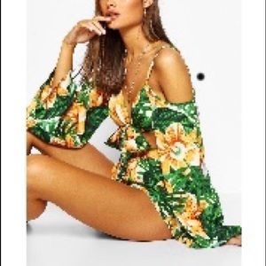 Tropical Co-ord Set [NEVER WORN]